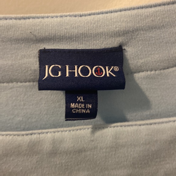 JG Hook square neck with buttons long sleeve top, size XL - Picture 3 of 5